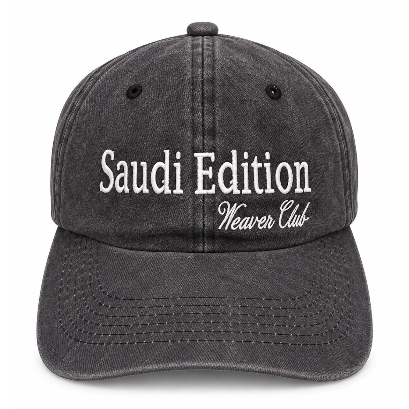 Saudi Edition Cap - Washed Black