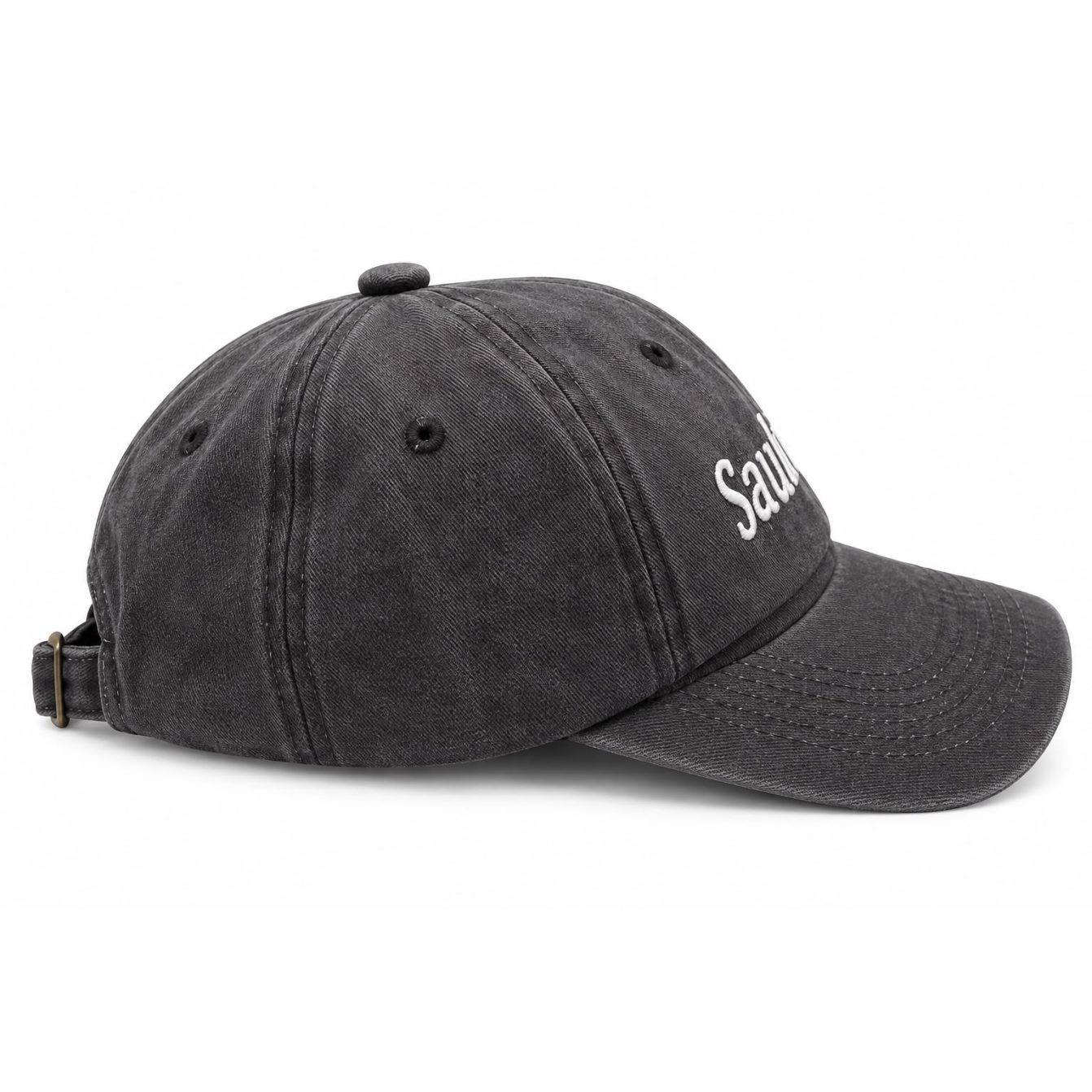 Saudi Edition Cap - Washed Black