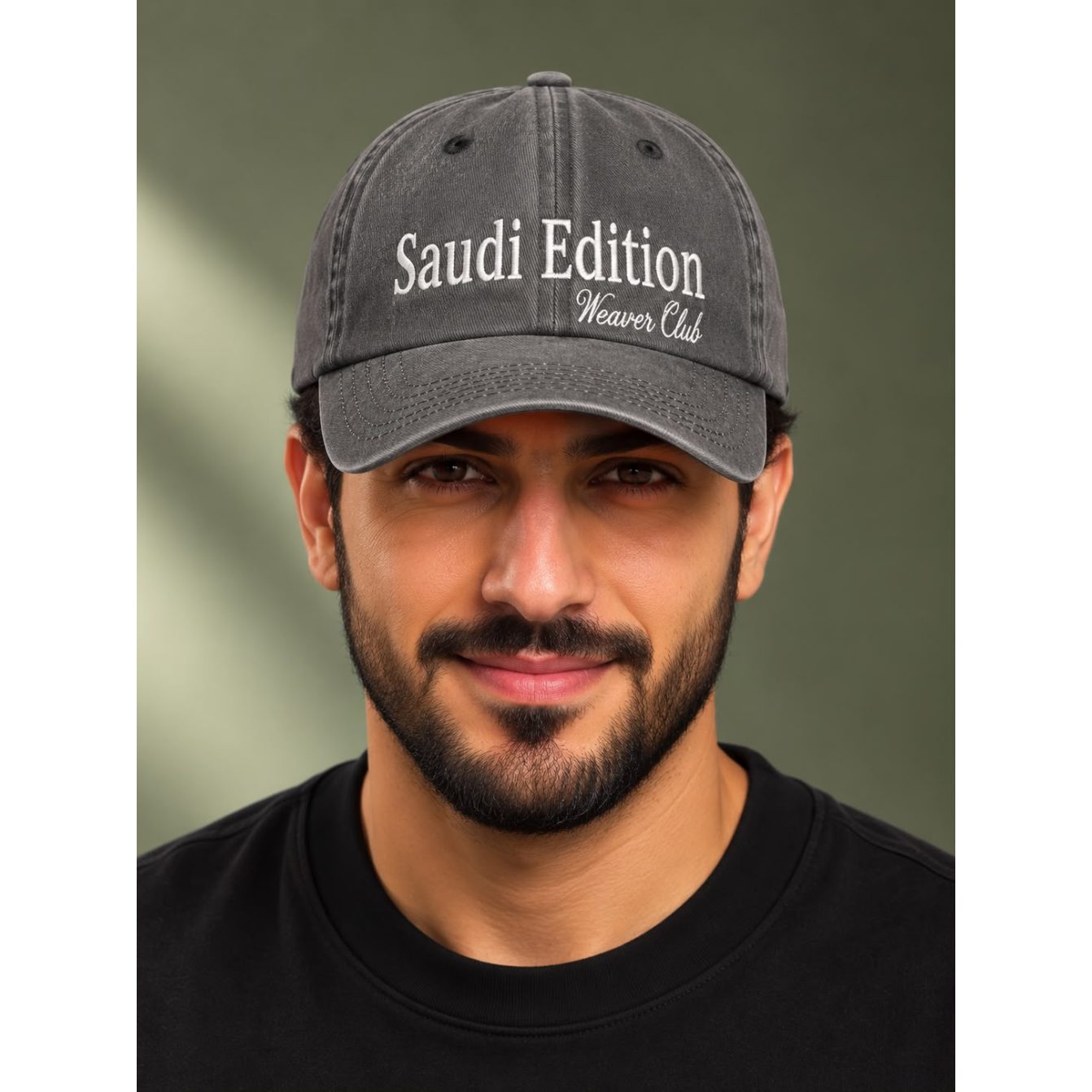 Saudi Edition Cap - Washed Gray
