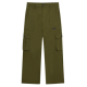 FREEMINDS - WASHED GREEN NAVY CARGO PANTS