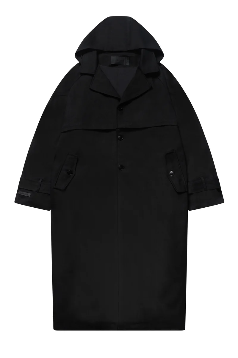 Freeminds - Black Trench Coat