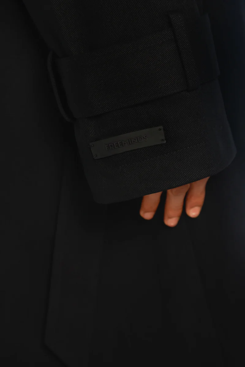 Freeminds - Black Trench Coat