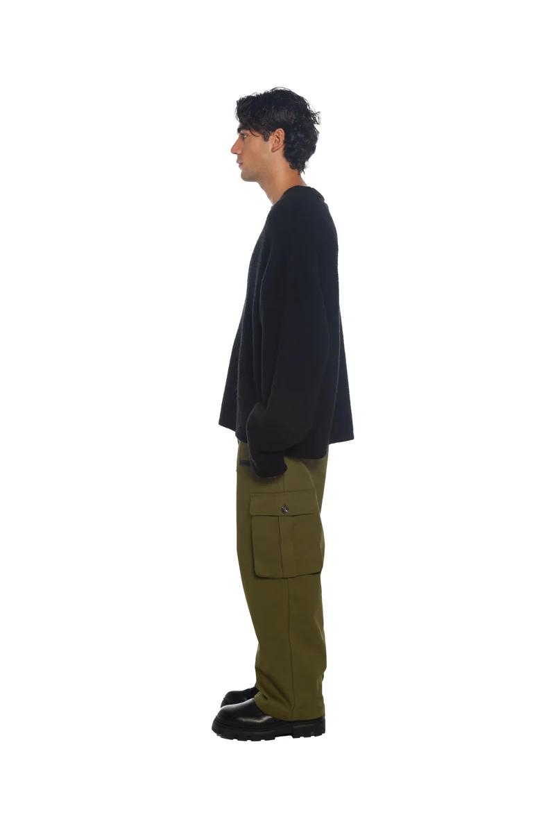 Freeminds - Black Wool Jumper