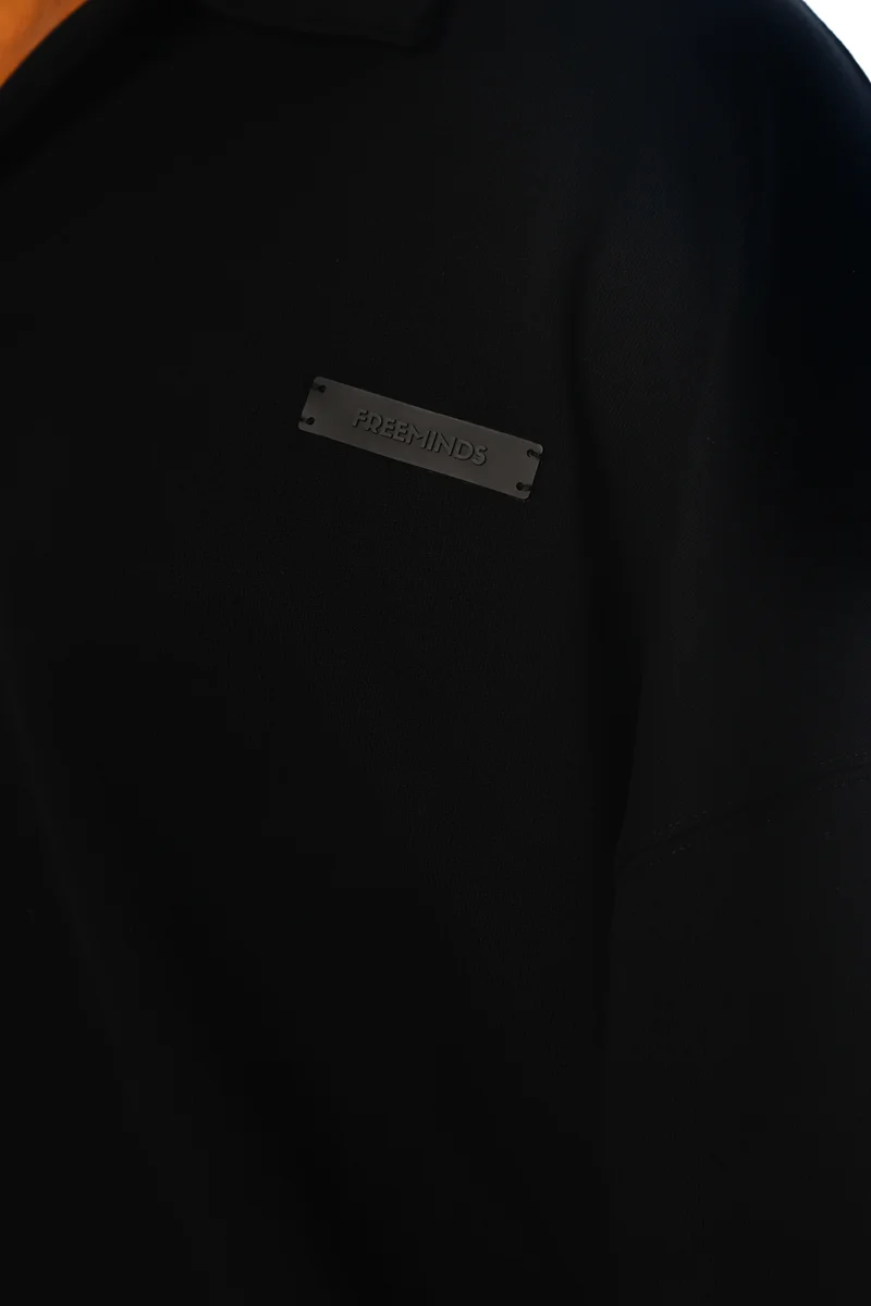 Freeminds Polo Black Sweatshirt