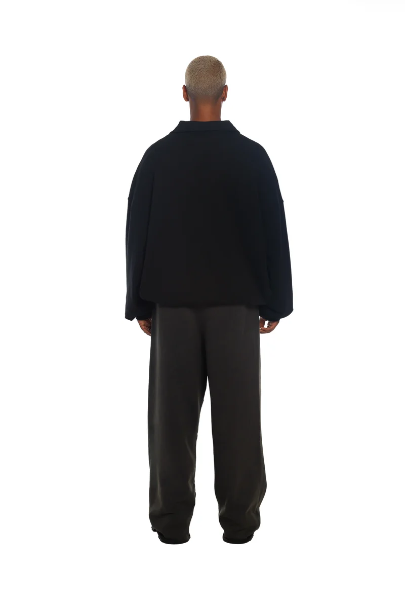 Freeminds Polo Black Sweatshirt