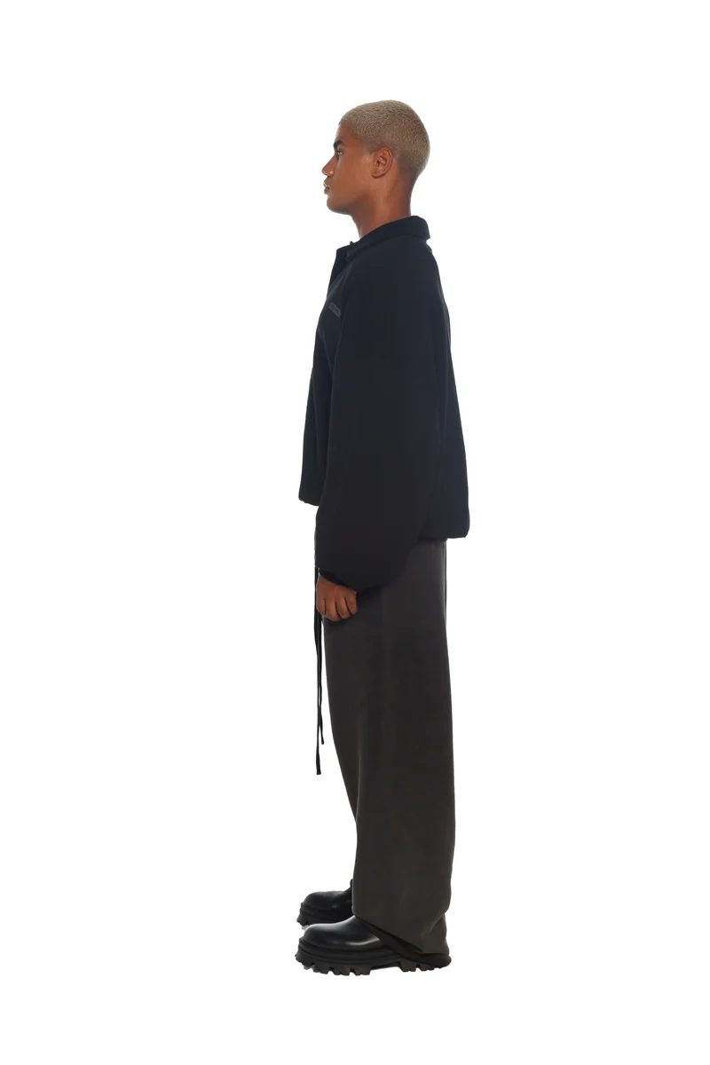 Freeminds Polo Black Sweatshirt