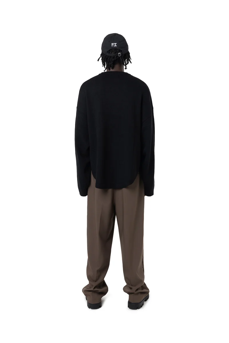 Freeminds - Wide leg brown trouser