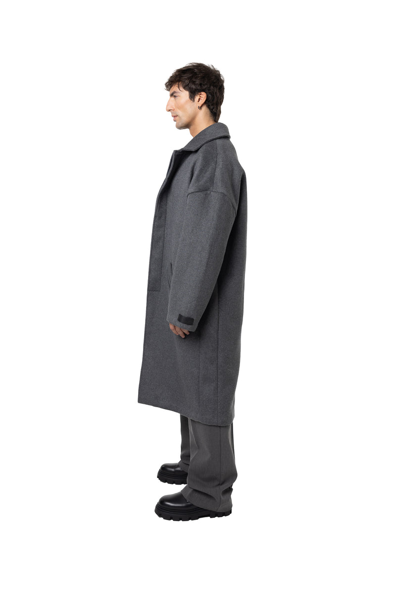 Freeminds - Wide leg gray trouser