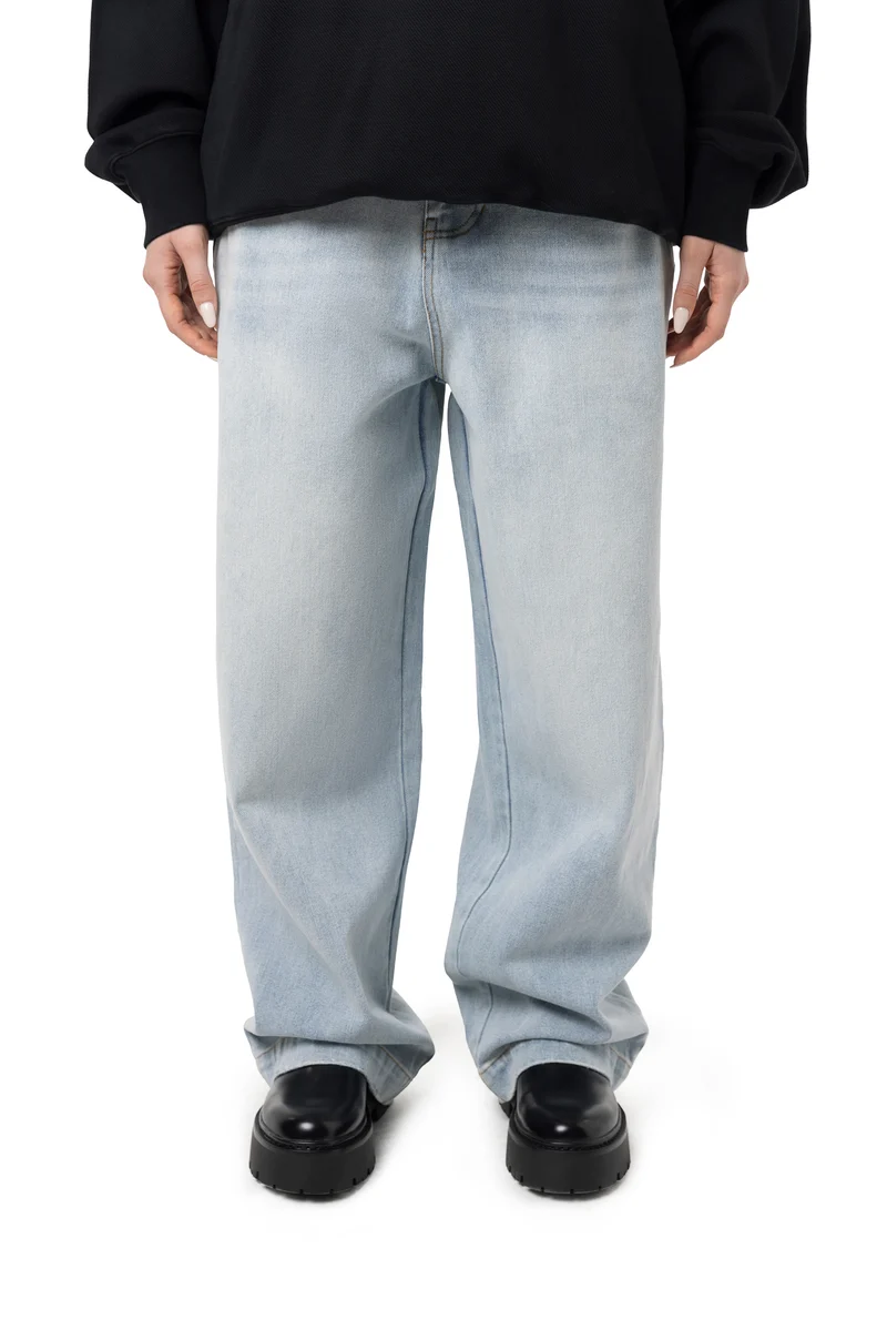 Freeminds Wide leg blue denim Jeans