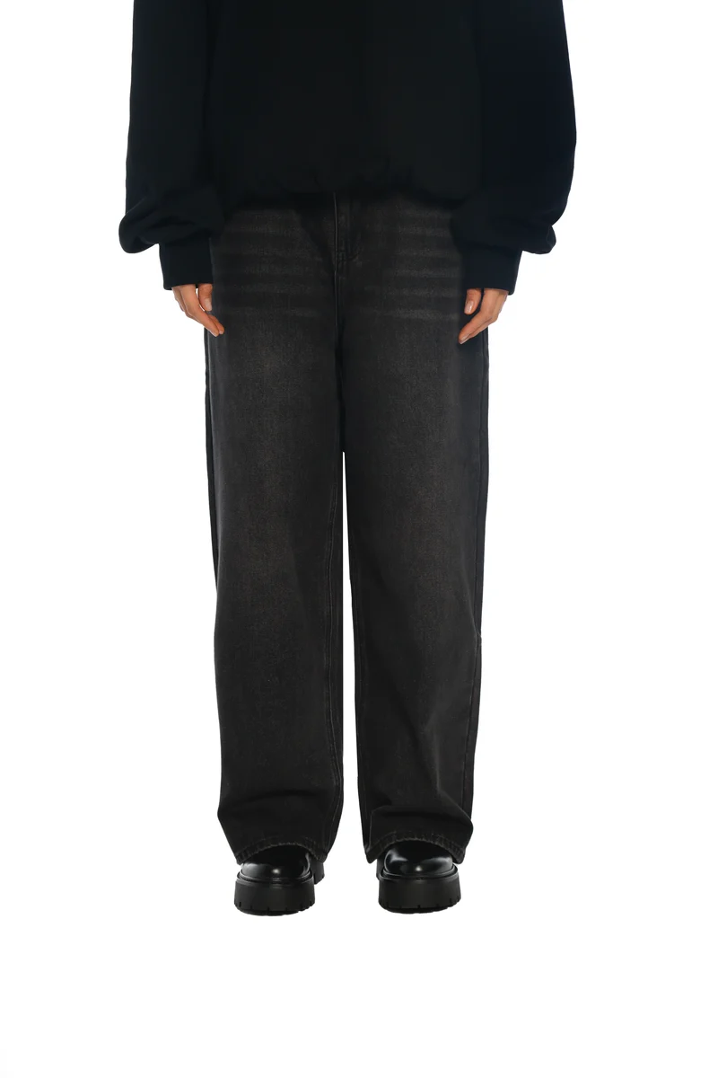 Freeminds - Black Denim Jeans