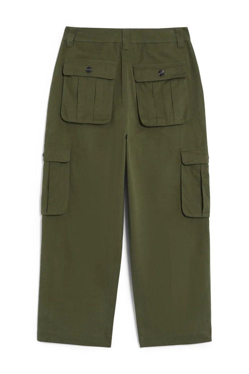 Freeminds - cargo green navy pants