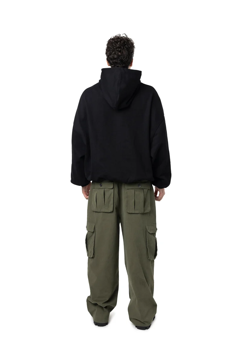 Freeminds - cargo green navy pants