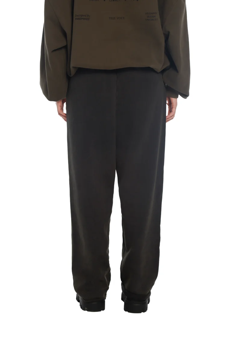 Freeminds - Wide Leg Washed Black Sweatpants Freeminds - Wide Leg Washed Black Sweatpants