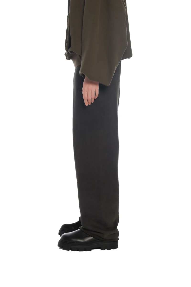Freeminds - Wide Leg Washed Black Sweatpants Freeminds - Wide Leg Washed Black Sweatpants
