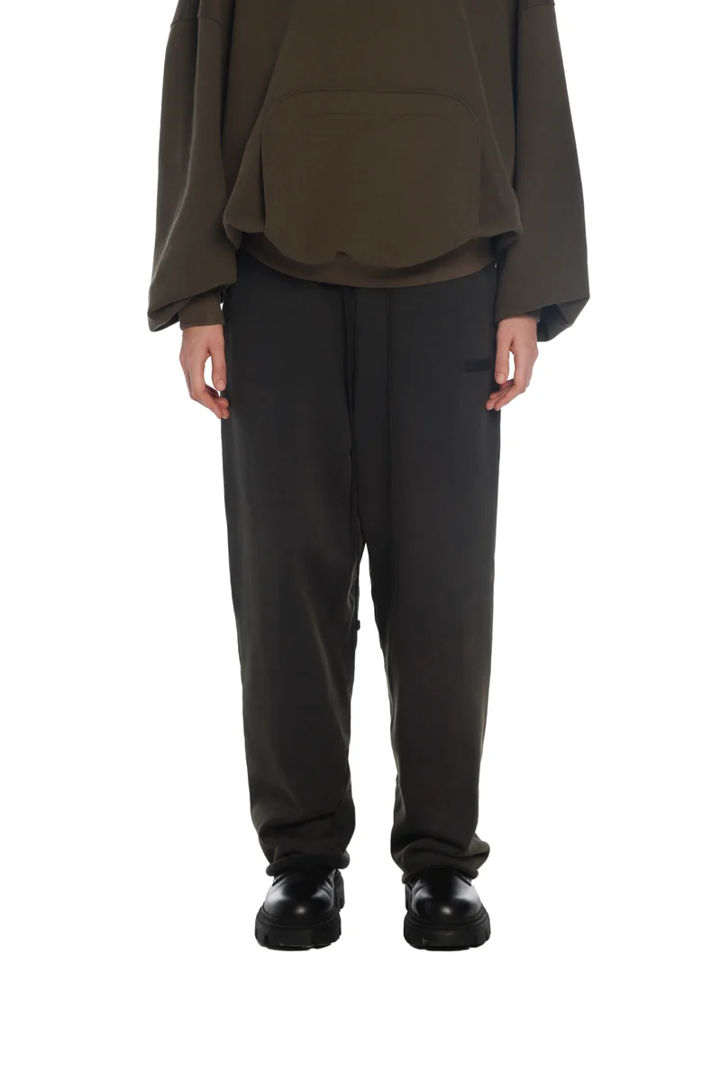 Freeminds - Wide Leg Washed Black Sweatpants Freeminds - Wide Leg Washed Black Sweatpants