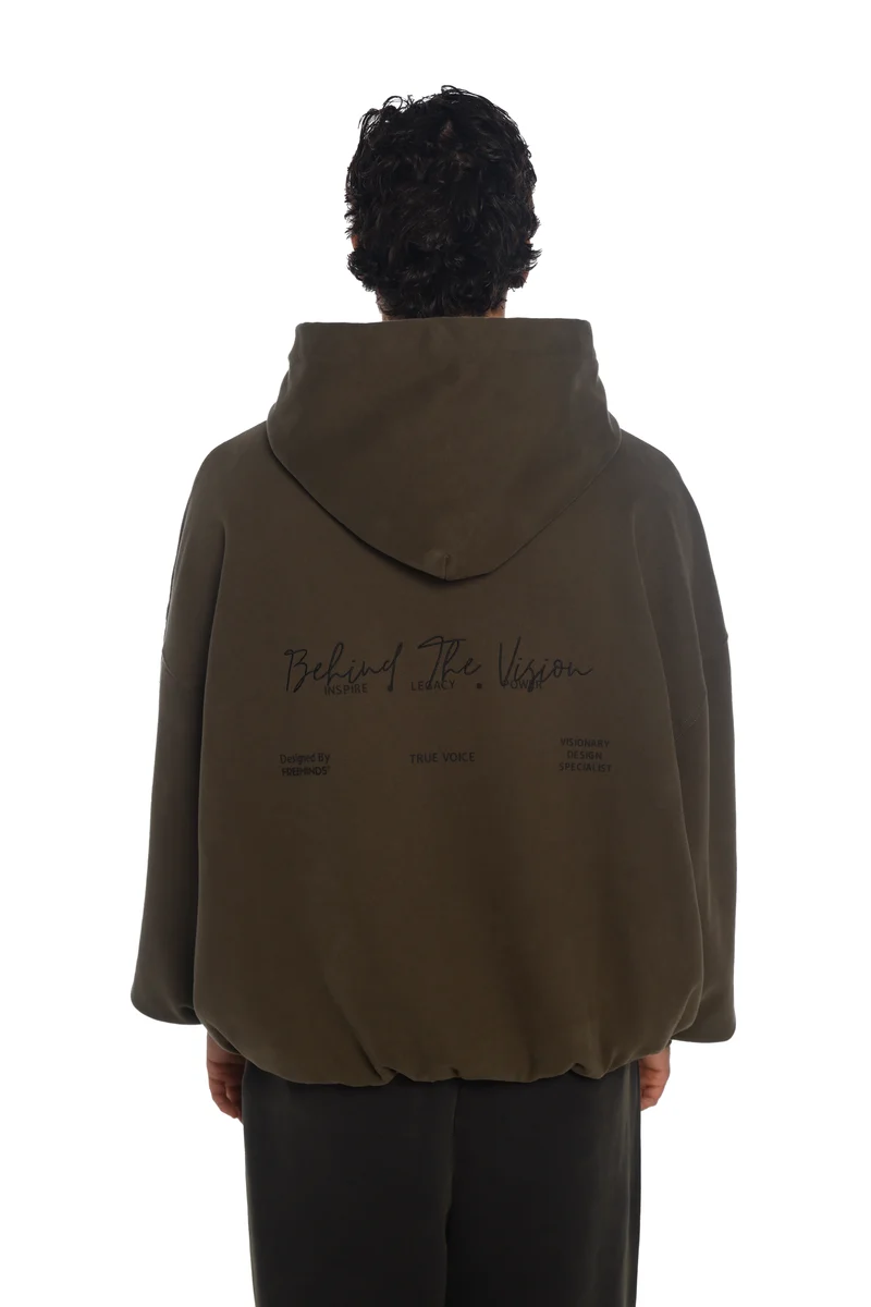 Freeminds - Behind the Vision Green Navy Hoodie