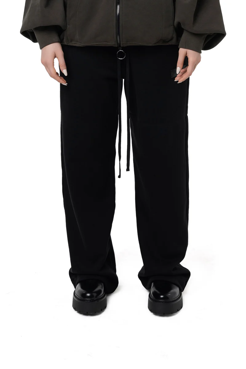 Freeminds- French terry black sweatpants Freeminds- French terry black sweatpants