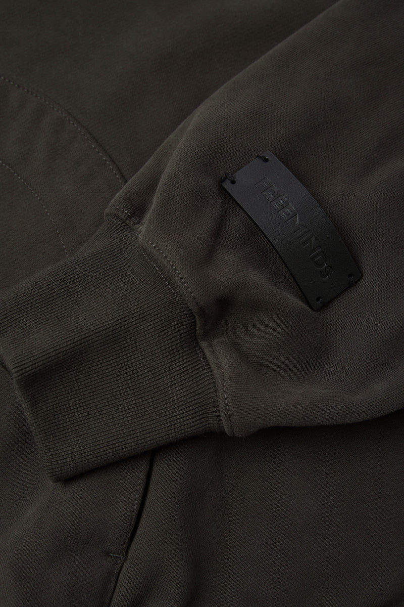 Freeminds - Fleece gray logo hoodie